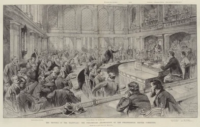 Die Schwierigkeiten im Transvaal, die Voruntersuchung des Johannesburg Reform Committee